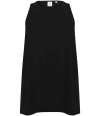 TL507 Tombo Ladies Open Back Vest Black colour image